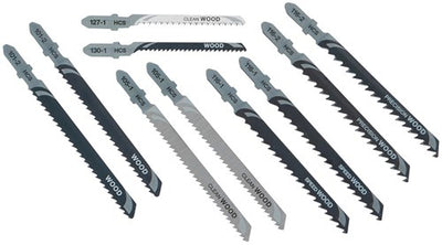 Dewalt Zubehörkassette, 10-teilig, Stichsägeblätter für Holz – dt2290-qz