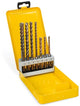 Dewalt Zubehörkassette 7-teilig SDS+ Bohrer XLR (5, 6x2, 8x2, 10, 12mm) – dt8976-qz