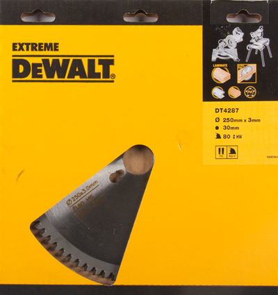 Dewalt Zubehör Kreissägebl. s40 250x30x80t - dt4287-qz