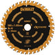 Dewalt Zubehör Kreissägeblatt 165 x 20 x 40 Zähne, Kerbe 1,65 mm – dt10640-qz