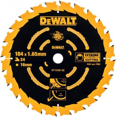 Dewalt-Zubehör | Kreissägeblatt | 184x16x24t - dt10302-qz
