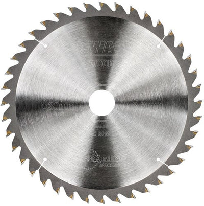 Dewalt Zubehör Kreissägeblatt 235 x 30 x 40 Zähne, Wechselzahnung, positiv 10°, Kerbe 3,0 mm – dt4067-qz