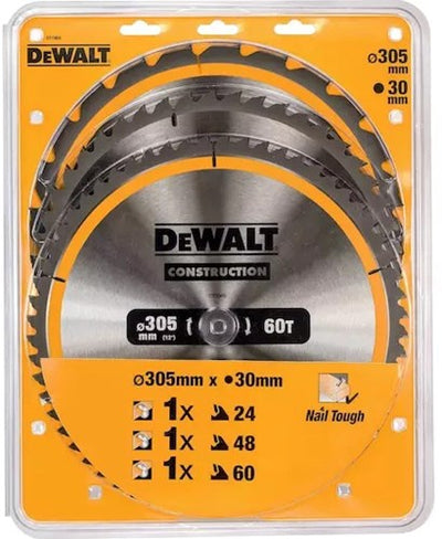 Dewalt Zubehör Kreissägeblätter 3er-Pack | 305x30mm - dt1964-qz