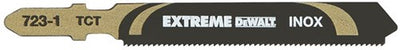 Dewalt Zubehör Stichsägeblatt HM-Streifen, Edelstahl 1,5 mm-4 mm 76 x 1,06 (T118 Ahm) – dt2101-qz