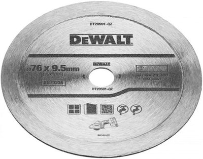 Dewalt Zubehör dt20591-qz Diamantklinge | für Fliesen | 76x10mm - dt20591-qz