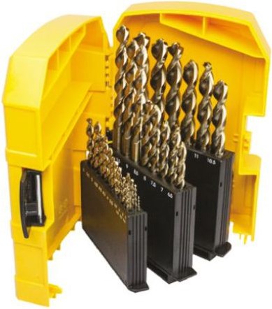 Dewalt Zubehör dt4957-qz HSS E Kobalt Metall-Bohrkassette | 29 Stück - dt4957-qz