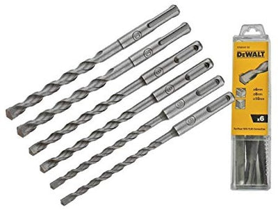 Dewalt Zubehör dt60302 sds-plus 6-teiliges sds-plus Bohrerset – dt60302-qz
