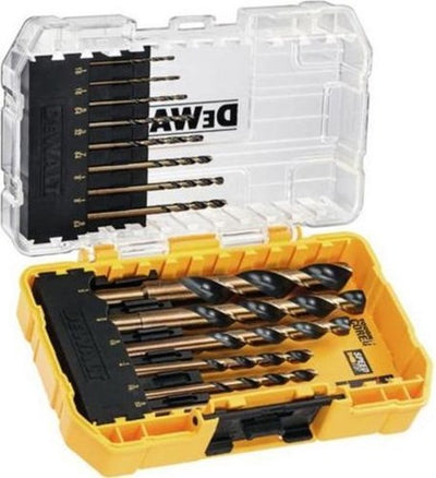 Dewalt-Zubehör dt70727-qz | Metallbohrer-Set | schwarzes Gold | 1-8mm | 14-teilig | in Kassette - dt70727-qz