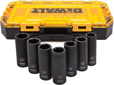 Dewalt-Zubehör dwmt74737-0 | Steckschlüsselsatz | tiefe Striche | 7-teilig – dwmt74737-0