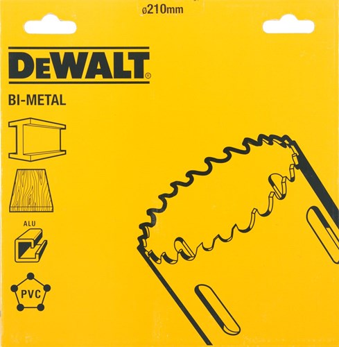 Dewalt Zubehör Lochsäge Bim ø210 mm, Schnitttiefe 40 mm – dt8267-qz