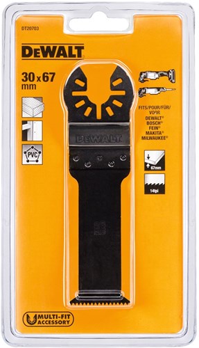 Dewalt Zubehör hcs Tauchsägeblatt Hartholz 67 x 31 mm – dt20703-qz