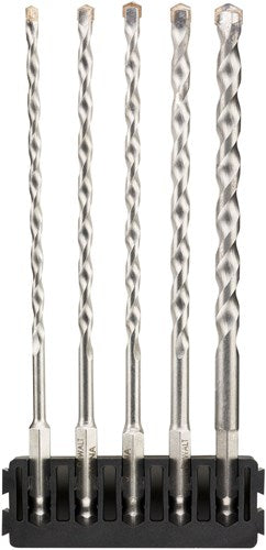 Dewalt-Zubehörhalter + Multimaterial-Sechskantverbindung | 5 Stück | 4 mm, 5 mm, 5,5 mm, 6 mm, 8 mm – dt70830-qz