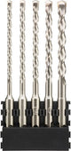 Dewalt Zubehörhalter + SDS Plus | 5 Stück | 5,5x160mm x1, 6x160mm x1, 7x160mm x1, 8x160mm x1, 10x160mm x1 - dt70835-qz