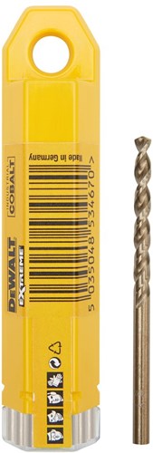 Dewalt Zubehör HSS Industrie-Kobalt-Metallbohrer 5,0 mm – DT4929-QZ
