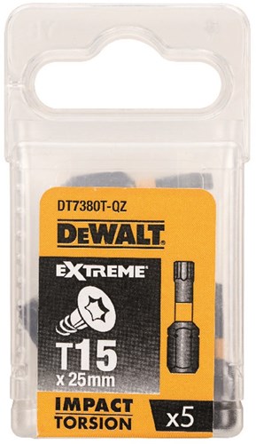 Imp Dewalt Zubehör Act Torsion 25 mm Torx T15 – dt7380t-qz