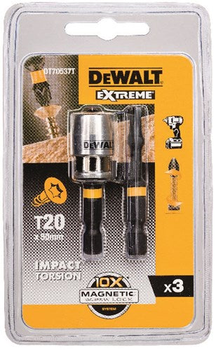 Imp Dewalt Zubehör Act Torsion 2xT20 50mm + 1 Maglock – dt70537t-qz
