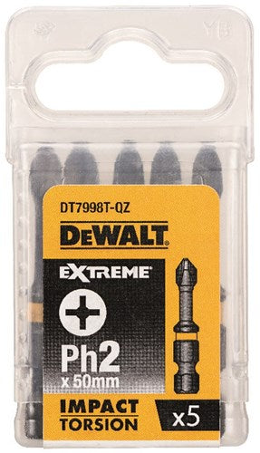 Imp Dewalt Zubehör Act Torsion 50 mm PH2 – dt7998t-qz