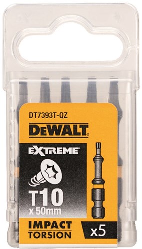 Imp Dewalt Zubehör Act Torsion 50 mm Torx T10 – dt7393t-qz