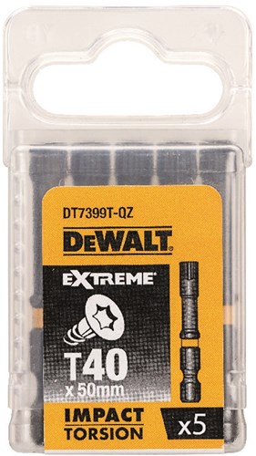 Imp Dewalt Zubehör Act Torsion 50 mm Torx T40 – dt7399t-qz
