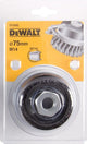 Dewalt Zubehör Topfbürste gedrehter Schleifer 75 x 22 mm M14 – dt3492-qz