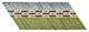 Dewalt-Zubehör, papiergebundene Konstruktionsnägel | 2,8-75 beringt | hell | 2,2 m – dnpt28r75z