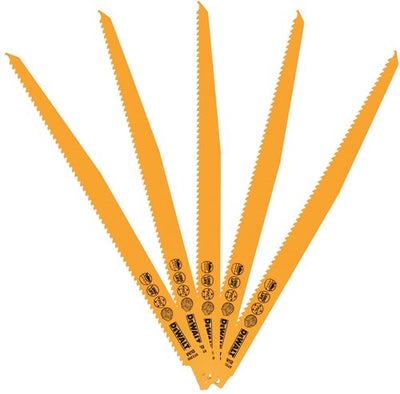 Dewalt Zubehör Säbelsägeblatt Bim 305 x 3,6–5,1 mm Holz mit Nägeln, schnell – dt2350-qz