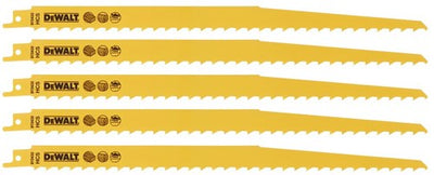 Dewalt Zubehör Säbelsägeblatt HCS 305 x 8,5 mm, Holz – S1617K – DT2432-QZ
