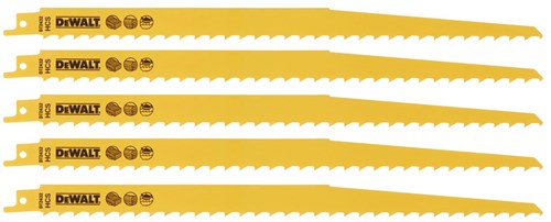 Dewalt Zubehör Säbelsägeblatt HCS 305 x 8,5 mm, Holz – S1617K – DT2432-QZ
