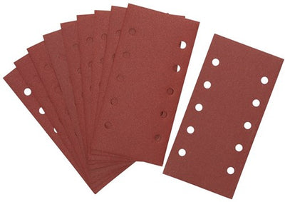 Dewalt Zubehör Schleifpapier 1 2, 115 x 228 mm, Klettverschluss, 10 Löcher, K80 – DT8551-QZ