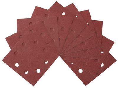 Dewalt Zubehör Schleifpapier 1 4, 115 x 115 mm, perforiert, Klettverschluss, K180 – dt3024-qz