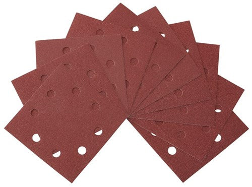 Dewalt Zubehör Schleifpapier 1 4, 115 x 115 mm, perforiert, Klettverschluss, K80 – dt3022-qz