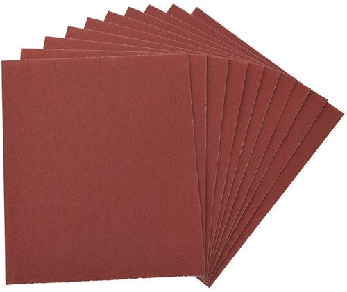 Dewalt Zubehör Schleifpapier für Metall, 230 x 280 mm, Schmirgelleinen, K180 – DT3283-QZ – 10 Stück – DT3283-QZ