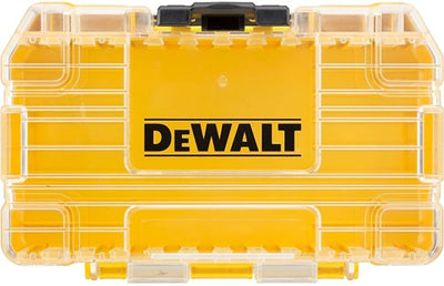 Dewalt Zubehör Tough Case Größe klein leer x1 + Tictac leer x1 + 25 mm 7 Stück Halter x2 + 57 mm 7 Stück Halter x2 – dt70801-qz