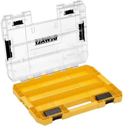 Robuster Koffer für Dewalt-Zubehör | Größe groß | leer | 1 Stück + 6 Trennwände – dt70839-qz