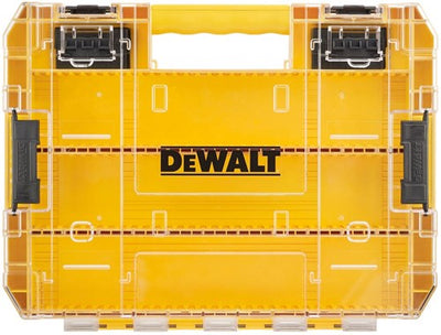 Robuster Koffer für Dewalt-Zubehör | Größe groß | leer | 1 Stück + 6 Trennwände – dt70839-qz