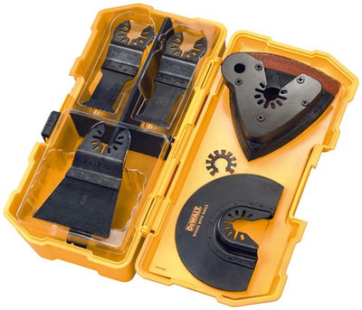 Dewalt Zubehör Sägeblatt-Set mit Schleifpapier, 8-teilig, dt20700, dt20701, dt20704, dt20705, dt20710, Schleifpapier x 3 – dt20731-qz