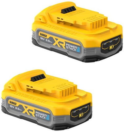 Dewalt dcbp318s2-xj | Batterie-Duopack | Powerstack | 2x 18V xr | 3,5 Ah – dcbp318s2-xj