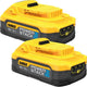 Dewalt dcbp518h2-xj | Batterie | Powerstack - Doppelpack | 18v xr | 5,0 Ah – dcbp518h2-xj