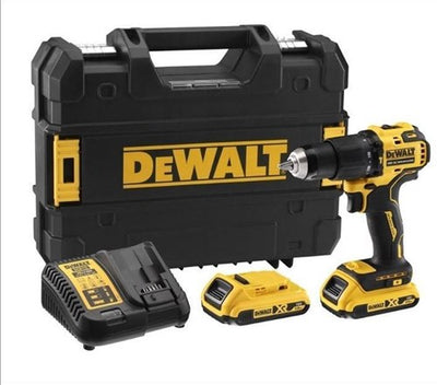 Dewalt dcd709d2t-qw Akku-Schlagbohrschrauber 18 V 2,0 Ah Li-Ion im Tstak-Koffer – dcd709d2t-qw