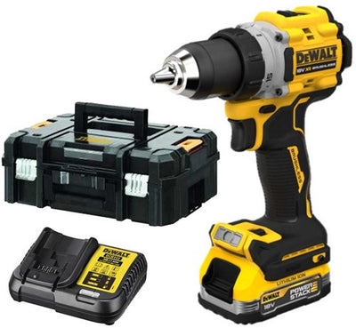 Dewalt DCD805E1T-QW – 18V XR G3 Kompaktschraubendreher | 1x Power Stack im Tstak