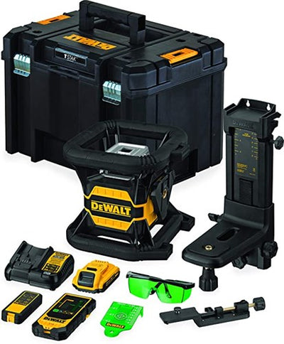 Dewalt dce080d1gs-qw | XR-Akku Rotationslaser 18 V grün Bluetooth im TSTAK (1x 2,0 Ah Akku + Ladegerät) – dce080d1gs-qw