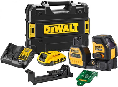 Dewalt dce088d1g18 | Akku-Kreuzlinienlaser | grün | 12 18V | xr | 2,0 Ah – dce088d1g18-qw