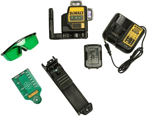 Dewalt dce089d1g selbstnivellierender Kreuzlinienlaser 10,8 V – grüner Laser – dce089d1g-qw