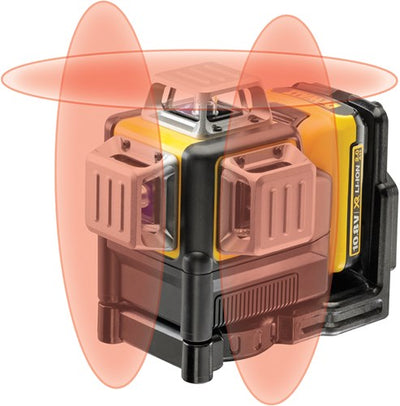 Dewalt dce089d1r selbstnivellierender Kreuzlinienlaser 10,8 V – roter Laser – dce089d1r-qw