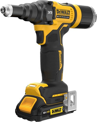 Dewalt DCF403D2GT-QW Akku-Nietpistole | 4,8 mm | xr 18v ​​​​| 2x 2,0Ah Akkus + Ladegerät | im Fall - dcf403d2gt-qw