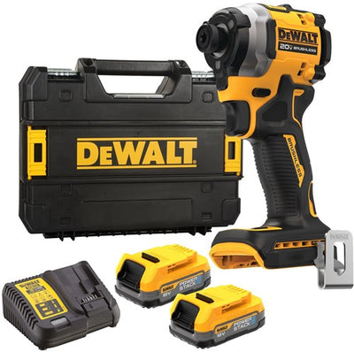 Dewalt dcf850e2t Akku-Schlagschrauber | 18V XR Power Stack | einstellen | 2 x Akku + Ladegerät | in tstak - dcf850e2t-qw