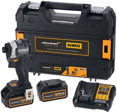 Dewalt dcf85mm2t-qw – Akku-Schlagschrauber in limitierter Auflage von McLaren | 18 V 4,0 Ah | xr | Set - dcf85mm2t-qw