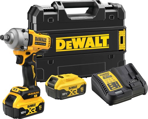 Dewalt dcf891p2t | 18v xr | Akku-Schlagschrauber | 1 2 | 2 x 5,0 Ah Akku + Ladegerät | im T-Stak dcf891p2t-qw