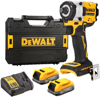 Dewalt dcf921e2t Akku-Schlagschrauber | einstellen | mit Reibring 1 2" | 18V XR Power Stack | in Tstak - DCF921E2T-QW
