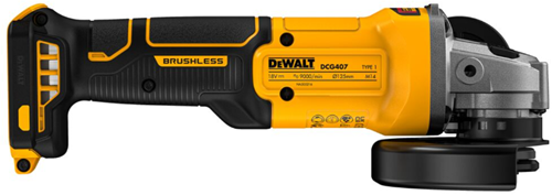 Dewalt dcg407n-xj 18v xr Winkelschleifer | 125mm | Schiebeschalter | ohne Akkus und Ladegerät - dcg407n-xj